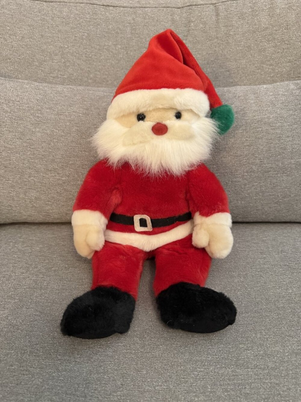 VTG Retired TY Beanie Plush Santa